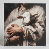 Jesus Holding A Lamb, Left the 99 Christian Home Decor 12X12