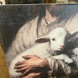 Jesus Holding A Lamb, Left the 99 Christian Home Decor 12X12