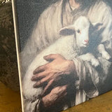 Jesus Holding A Lamb, Left the 99 Christian Home Decor 12X12