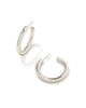 KS Colette Hoop Earrings in Silver