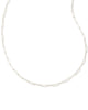 KS Courtney Paperclip Necklace in Silver