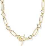 KS Sylvia Metal Link and Chain Necklace