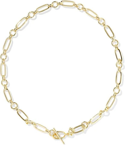 KS Sylvia Metal Link and Chain Necklace